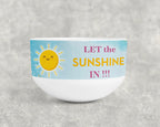 Κεραμικό μπολ let the sunshine in με όνομα
