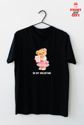 T-shirt bear valentine pink