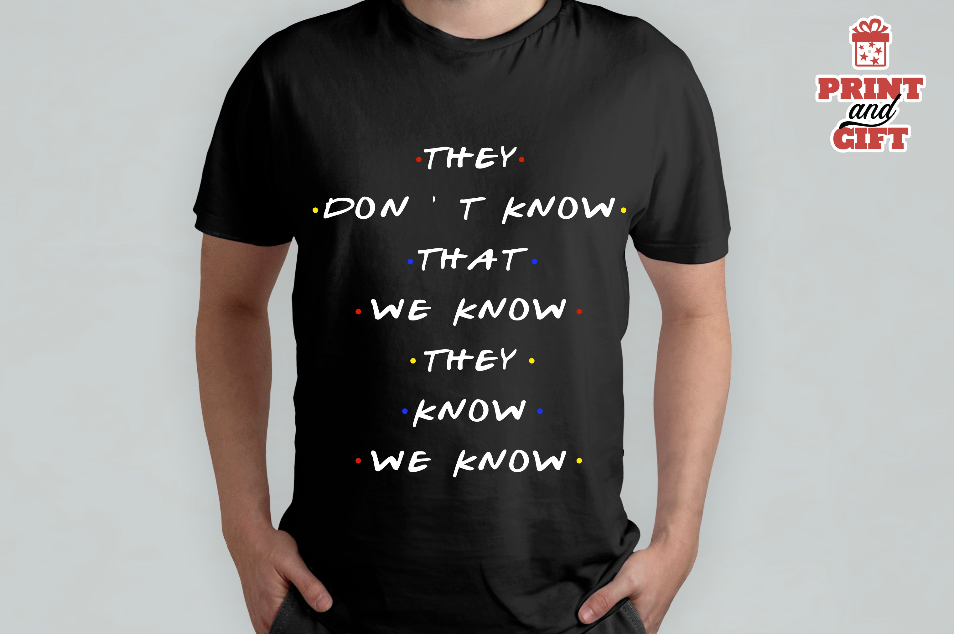 T-shirt σειρά friends