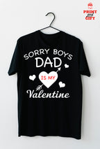 T-shirt Dad is my Valentine
