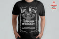 T-shirt ετικέτα whiskey με όνομα
