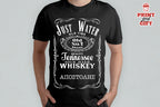 T-shirt ετικέτα whiskey με όνομα