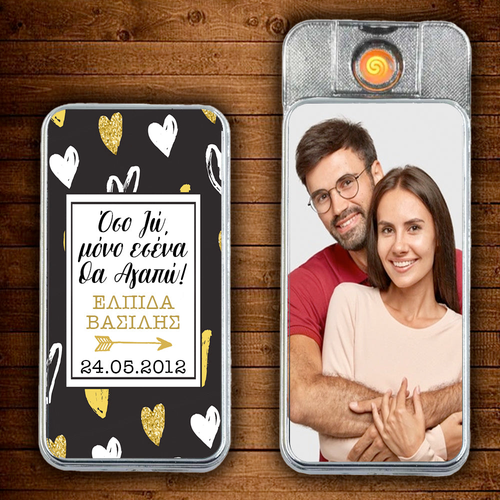 Ηλεκτρονικός αναπτήρας με ευχή και φωτογραφία