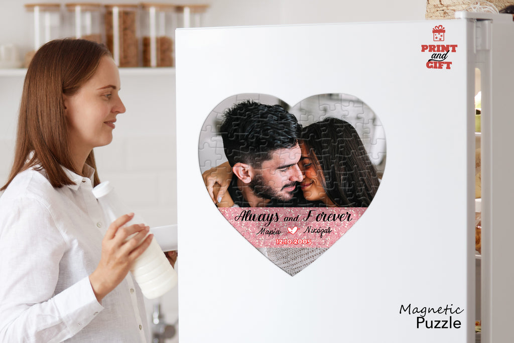 Πάζλ 75 κομμάτια καρδιά always and forever