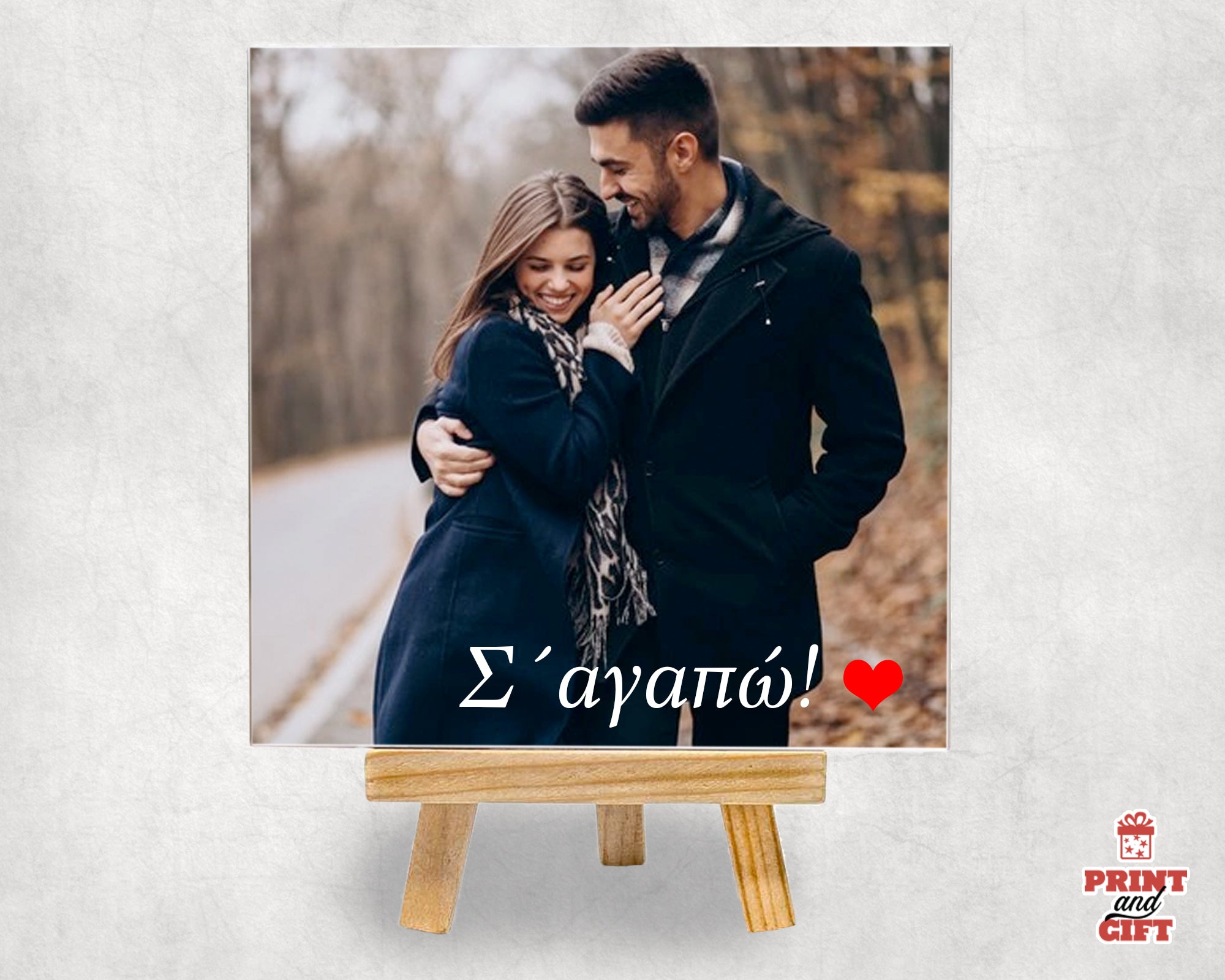 Photo tile με φωτογραφία