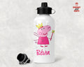 Μπουκάλι Αλουμνίου με 2πλό καπάκι peppa pig
