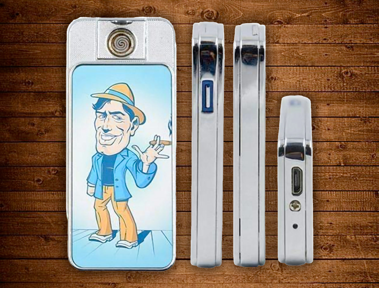 Ηλεκτρονικός αναπτήρας με ευχή και φωτογραφία